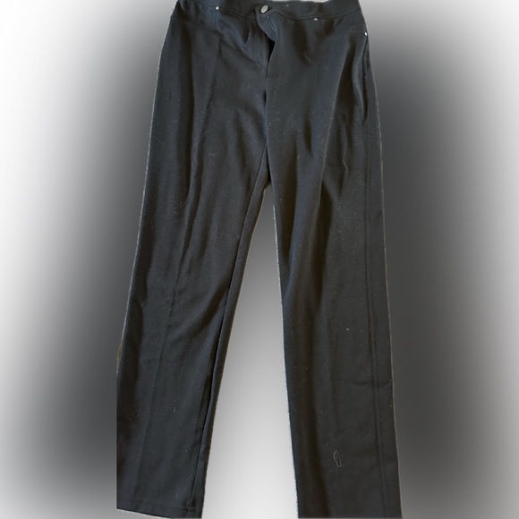 Chico's Pants - Chico's Black Dress Pants with Elastic Waistband
